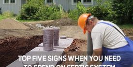 Top FIVE Signs When You Need to Spend on Septic System Maintenance in Sunshine Coast