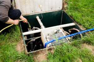 Hydro Flushing Drains in Roberts Creek