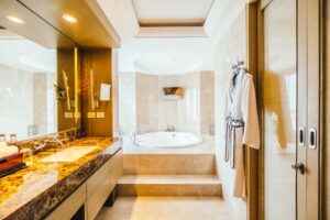 luxury washroom in Sunshine Coast