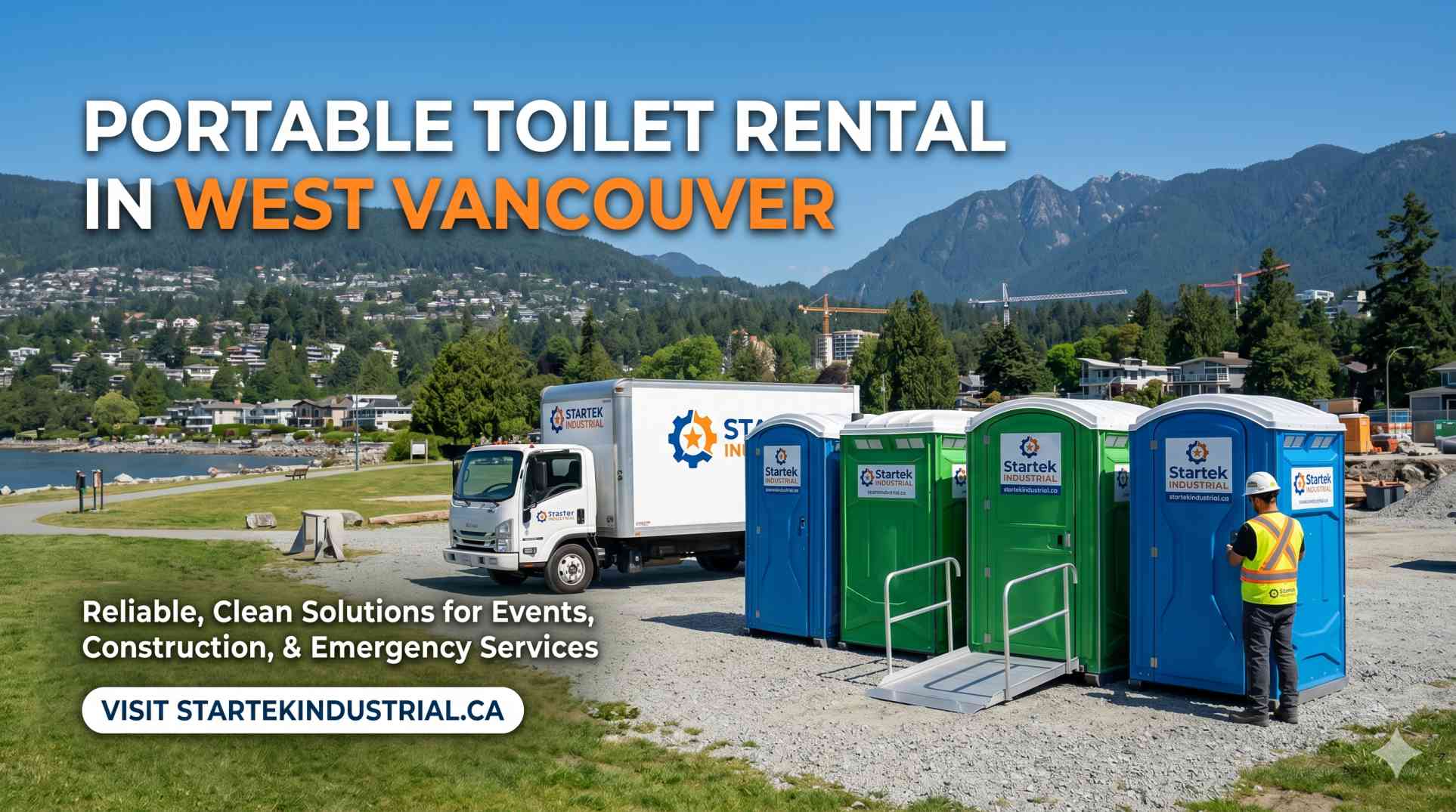 Read more about the article Clean Comfort Anywhere: Why Portable Toilet Rental in West Vancouver Is Essential for Every Project