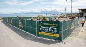 construction fencing rental in Tsawwassen