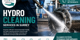 Hydro Cleaning Services in Surrey: The Smart Solution for Powerful Industrial Cleaning