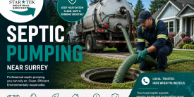 Septic Pumping Near Surrey: Keep Your Septic System Running Smoothly