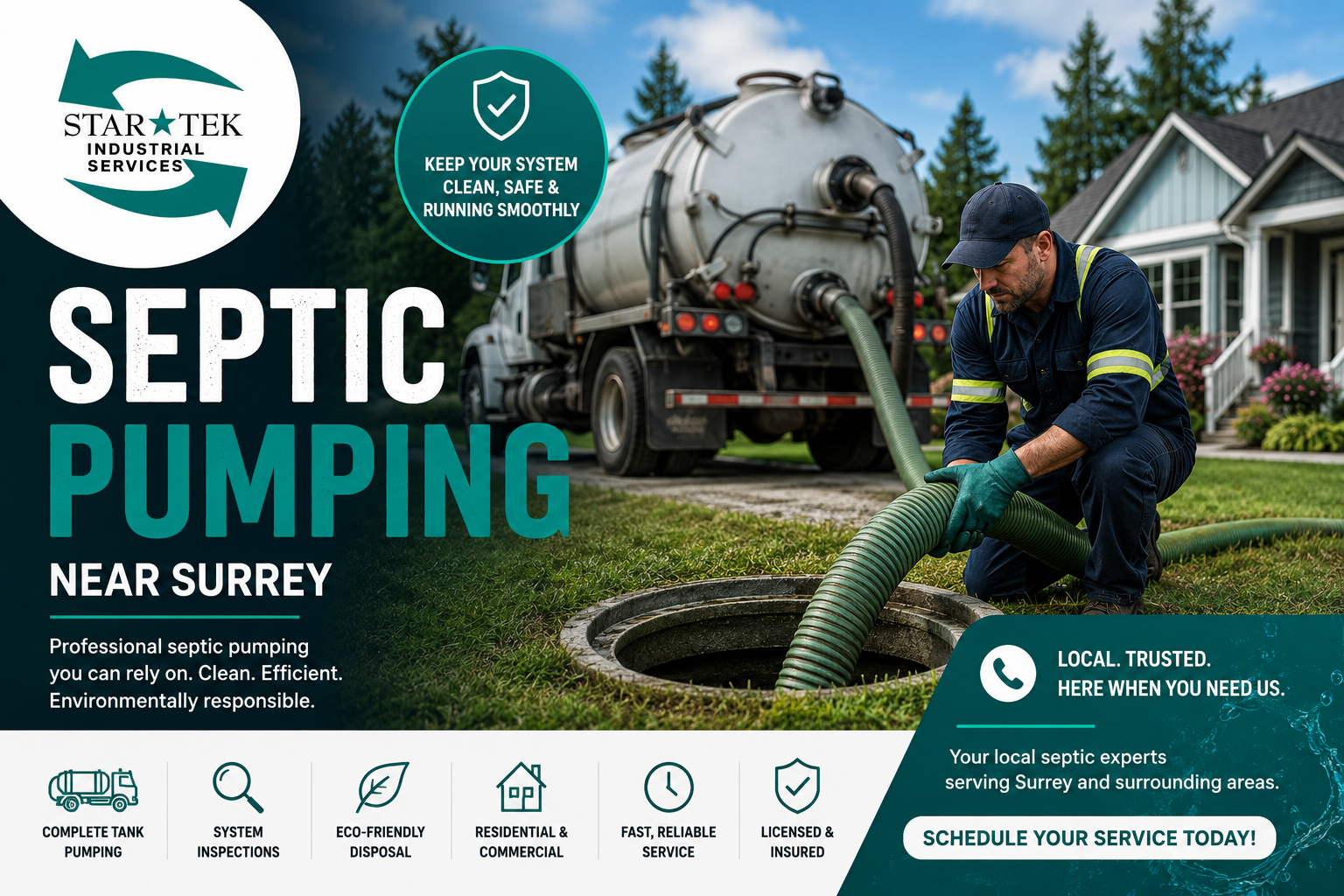 You are currently viewing Septic Pumping Near Surrey: Keep Your Septic System Running Smoothly
