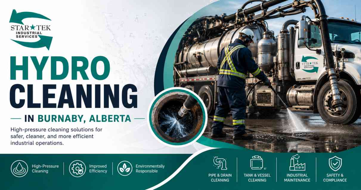 You are currently viewing Hydro Cleaning in Burnaby: The Smart Solution for Safe, Efficient Industrial Maintenance