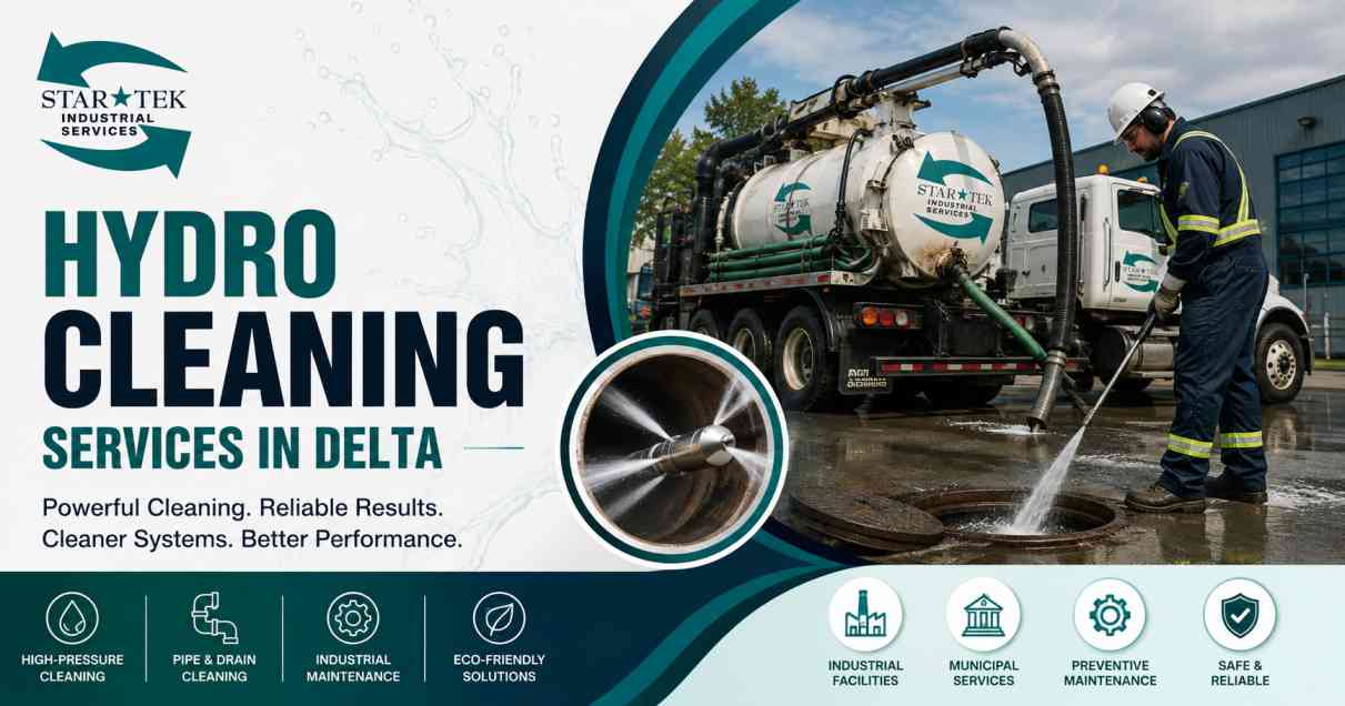 You are currently viewing Hydro Cleaning Services in Delta: Powerful Solutions for Cleaner, More Efficient Industrial Operations